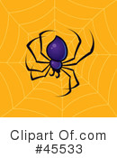 Spider Clipart #45533 by John Schwegel