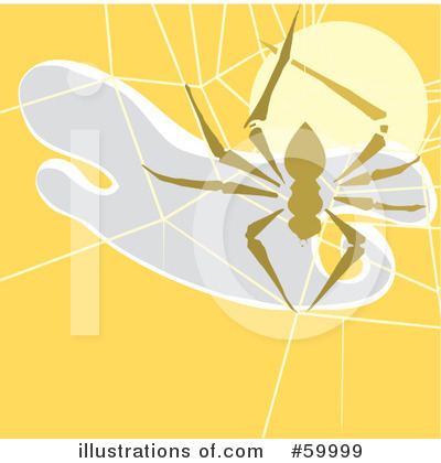 Royalty-Free (RF) Spider Clipart Illustration by xunantunich - Stock Sample #59999
