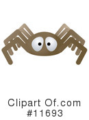 Spiders Clipart #11693 by AtStockIllustration