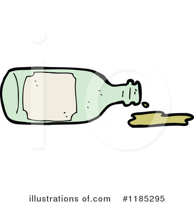 Royalty-Free (RF) Spilled Wine Clipart Illustration by lineartestpilot - Stock Sample #1185295
