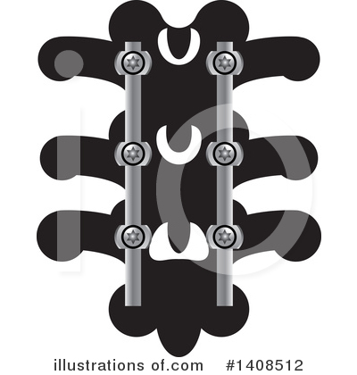 Royalty-Free (RF) Spine Clipart Illustration by Lal Perera - Stock Sample #1408512