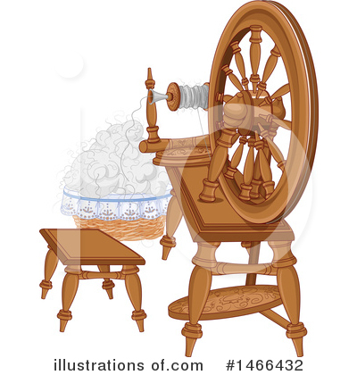 Royalty-Free (RF) Spinning Wheel Clipart Illustration by Pushkin - Stock Sample #1466432