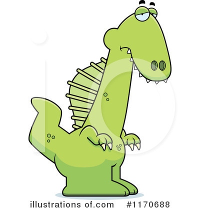 Royalty-Free (RF) Spinosaurus Clipart Illustration by Cory Thoman - Stock Sample #1170688