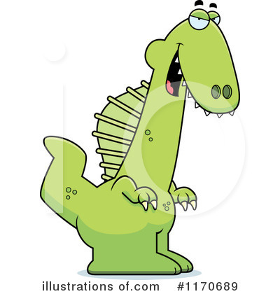 Royalty-Free (RF) Spinosaurus Clipart Illustration by Cory Thoman - Stock Sample #1170689