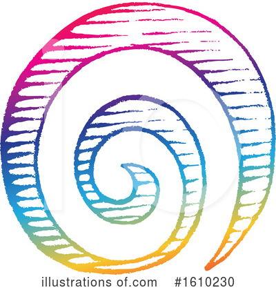 Royalty-Free (RF) Spiral Clipart Illustration by cidepix - Stock Sample #1610230