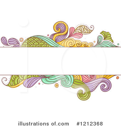 Swirls Clipart #1212368 by BNP Design Studio