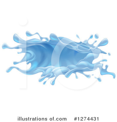 Splash Clipart #1274431 by AtStockIllustration