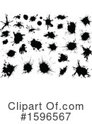 Splatter Clipart #1596567 by dero