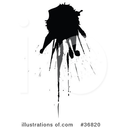 Royalty-Free (RF) Splatter Clipart Illustration by OnFocusMedia - Stock Sample #36820