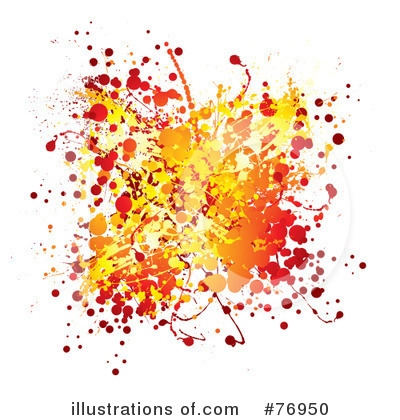 Royalty-Free (RF) Splatter Clipart Illustration by michaeltravers - Stock Sample #76950