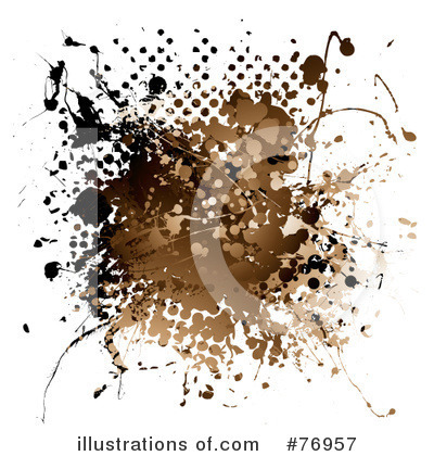 Royalty-Free (RF) Splatter Clipart Illustration by michaeltravers - Stock Sample #76957