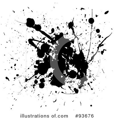Ink Splatter Clipart #93676 by michaeltravers