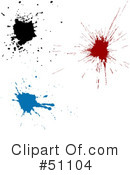 Splatters Clipart #51104 by dero