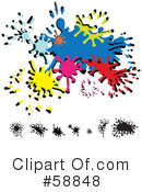 Splatters Clipart #58848 by kaycee