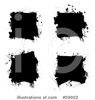 Royalty-Free (RF) Splatters Clipart Illustration by michaeltravers - Stock Sample #59022