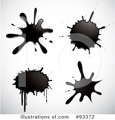 Royalty-Free (RF) Splatters Clipart Illustration by TA Images - Stock Sample #93372