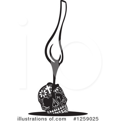 Day Of The Dead Clipart #1259025 by xunantunich