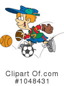 Sports Clipart #1048431 by toonaday