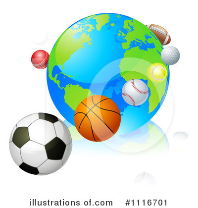 Football Clipart #1116701 by AtStockIllustration