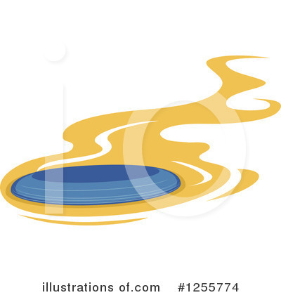 Frisbee Clipart #1255774 by BNP Design Studio