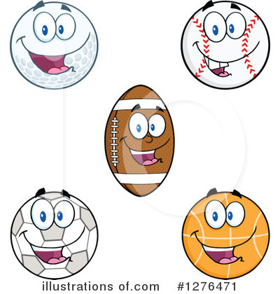 Royalty-Free (RF) Sports Clipart Illustration by Hit Toon - Stock Sample #1276471