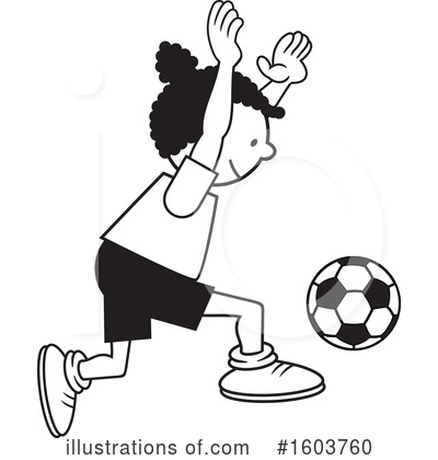 Soccer Clipart #1603760 by Johnny Sajem