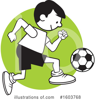 Soccer Clipart #1603768 by Johnny Sajem