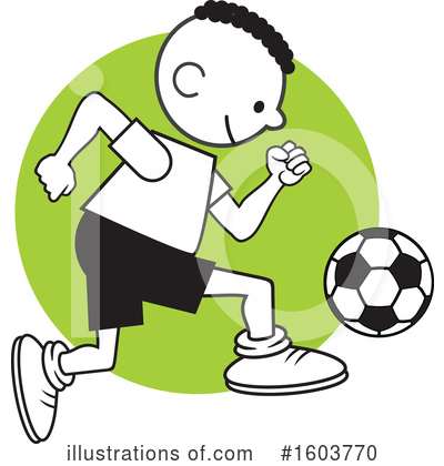 Soccer Clipart #1603770 by Johnny Sajem