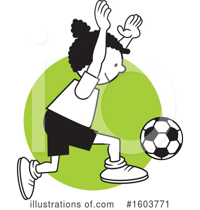 Soccer Clipart #1603771 by Johnny Sajem