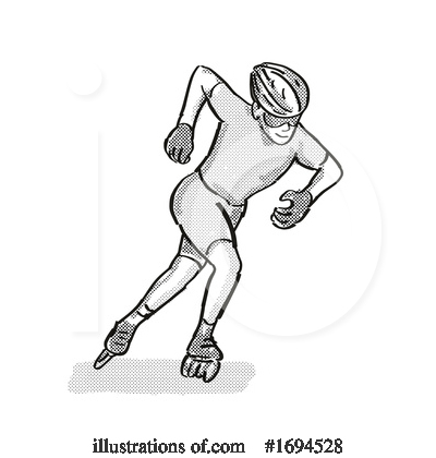 Royalty-Free (RF) Sports Clipart Illustration by patrimonio - Stock Sample #1694528