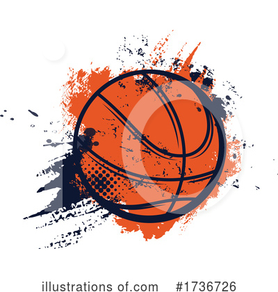 Basketball Clipart #1736726 by Vector Tradition SM