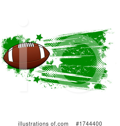 Footballs Clipart #1744400 by Vector Tradition SM