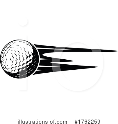 Golf Ball Clipart #1762259 by Vector Tradition SM