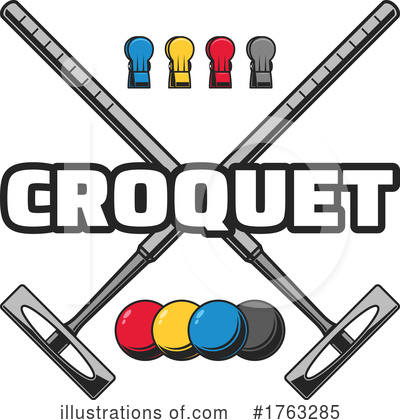 Croquet Clipart #1763285 by Vector Tradition SM