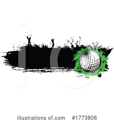 Golf Clipart #1773806 by Vector Tradition SM