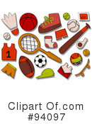 Sports Clipart #94097 by BNP Design Studio