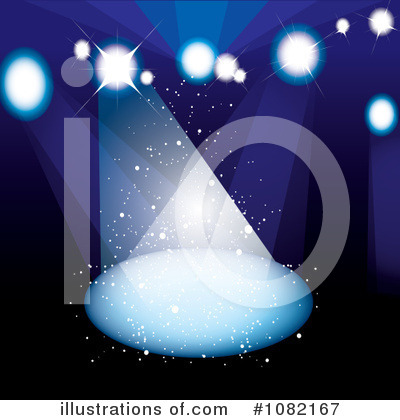 Royalty-Free (RF) Spotlight Clipart Illustration by michaeltravers - Stock Sample #1082167