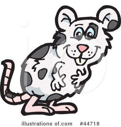 Rat Clipart #44718 by Dennis Holmes Designs