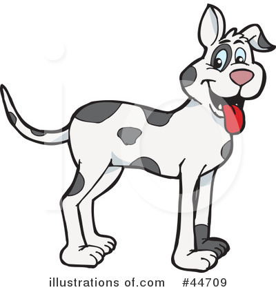 Dalmatian Clipart #44709 by Dennis Holmes Designs