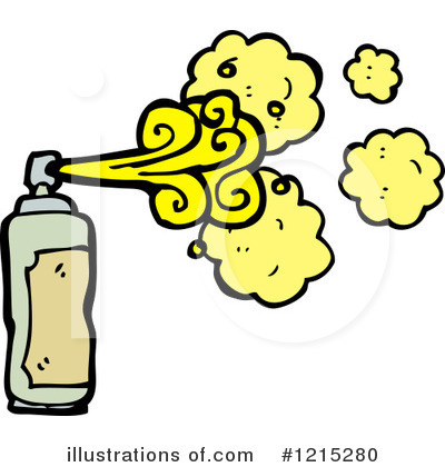 Royalty-Free (RF) Spray Can Clipart Illustration by lineartestpilot - Stock Sample #1215280