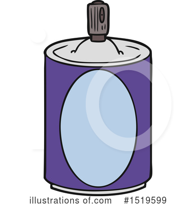 Royalty-Free (RF) Spray Can Clipart Illustration by lineartestpilot - Stock Sample #1519599