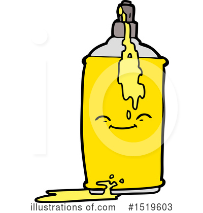Royalty-Free (RF) Spray Can Clipart Illustration by lineartestpilot - Stock Sample #1519603