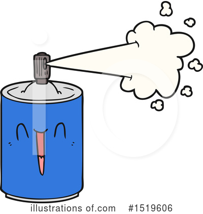 Royalty-Free (RF) Spray Can Clipart Illustration by lineartestpilot - Stock Sample #1519606