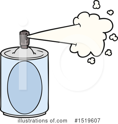 Royalty-Free (RF) Spray Can Clipart Illustration by lineartestpilot - Stock Sample #1519607