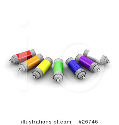 Royalty-Free (RF) Spray Paint Clipart Illustration by KJ Pargeter - Stock Sample #26746