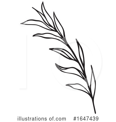 Sprig Clipart #1647439 by Cherie Reve