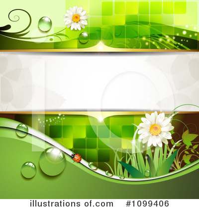 Royalty-Free (RF) Spring Background Clipart Illustration by merlinul - Stock Sample #1099406
