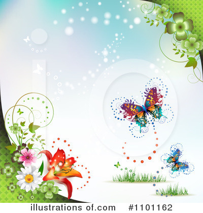 Royalty-Free (RF) Spring Background Clipart Illustration by merlinul - Stock Sample #1101162