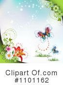 Spring Background Clipart #1101162 by merlinul