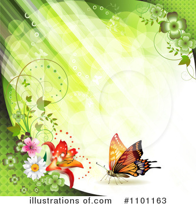 Royalty-Free (RF) Spring Background Clipart Illustration by merlinul - Stock Sample #1101163
